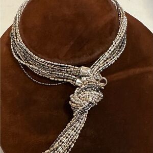 Multi strand necklace